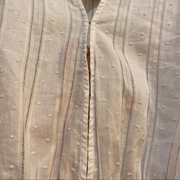 Danielle Bernstein Deep V Neck Cotton Bodysuit - Picture 4 of 6